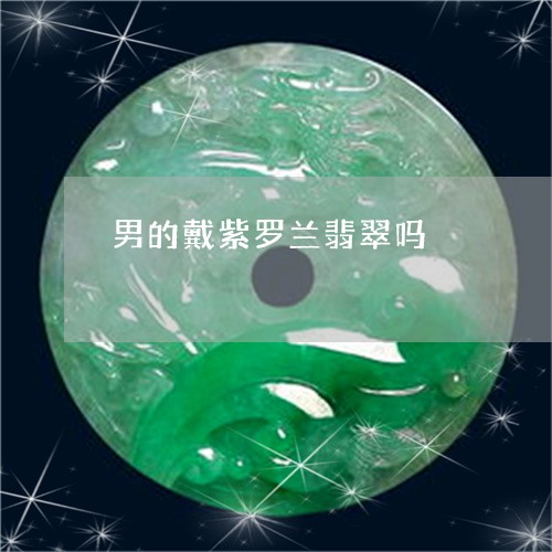 男的戴紫罗兰翡翠吗/2023041359602