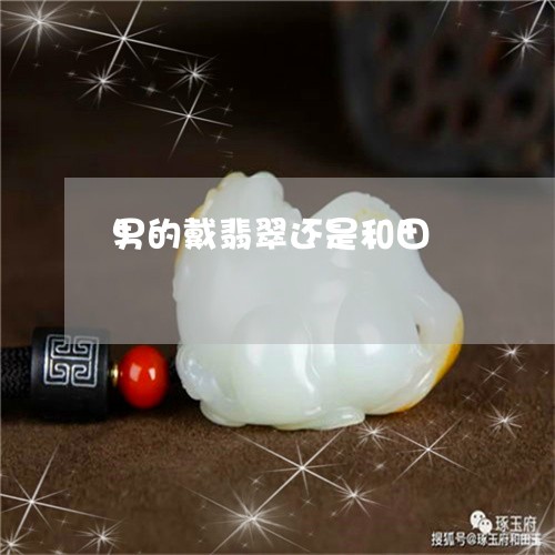 男的戴翡翠还是和田/2023041337571