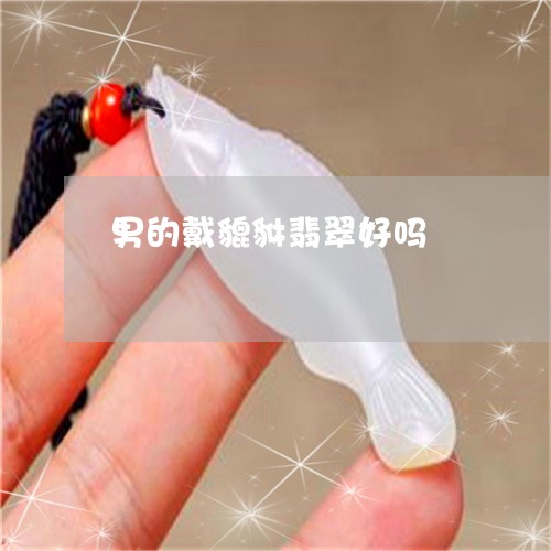 男的戴貔貅翡翠好吗/2023041338472