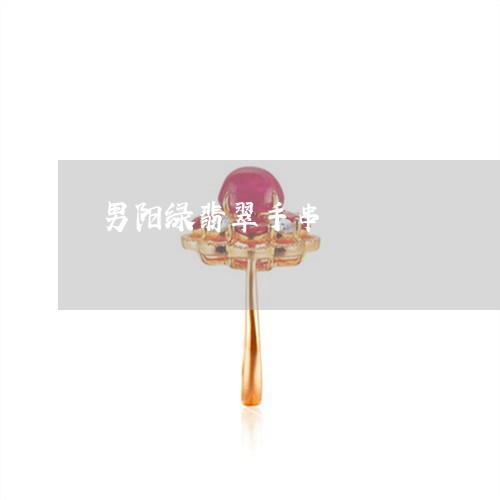 男阳绿翡翠手串/2023032938370 男阳绿翡翠手串/2023032938370