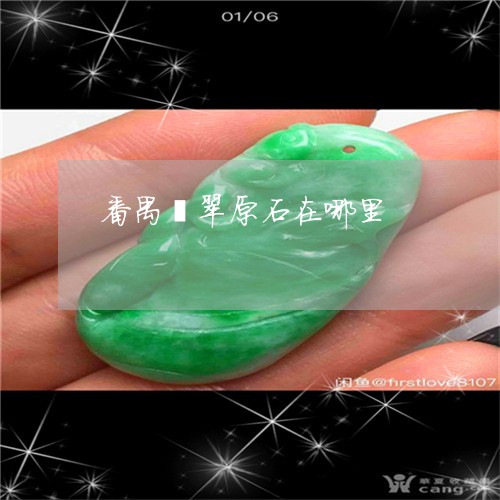 番禺翡翠原石在哪里/2023041382605