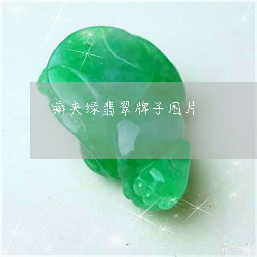 癣夹绿翡翠牌子图片/2023041354725