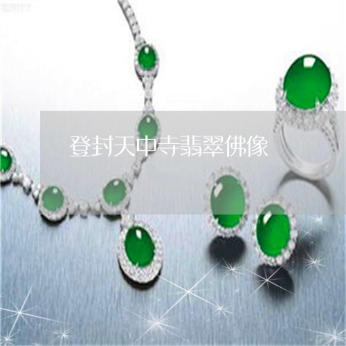 登封天中寺翡翠佛像/2023041389591