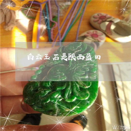 白云玉石是陕西蓝田/2023041330591
