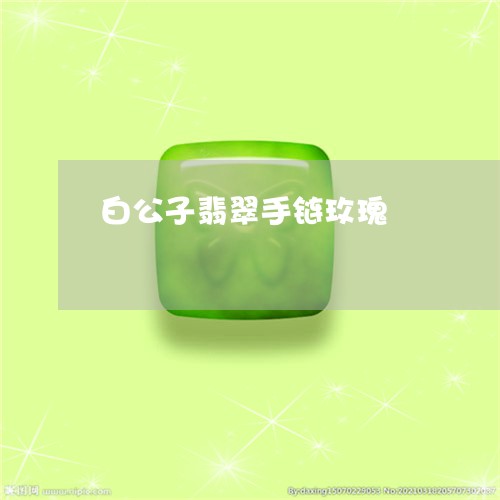 白公子翡翠手链玫瑰/2023041320475