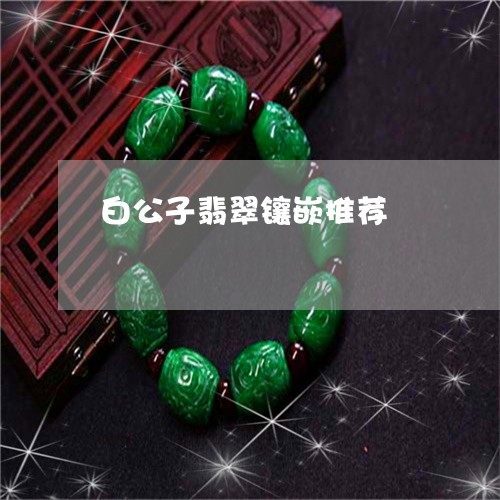 白公子翡翠镶嵌推荐/2023041385826