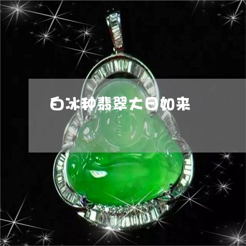 白冰种翡翠大日如来/2023041374815 白冰种翡翠大日如来/2023041374815