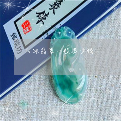 白冰翡翠一般多少钱/2023041330846