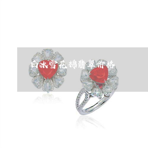 白冰雪花棉翡翠价格/2023041352604