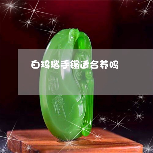 白玛瑙手镯适合养吗/2023041369360