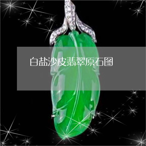 白盐沙皮翡翠原石图/2023041309482