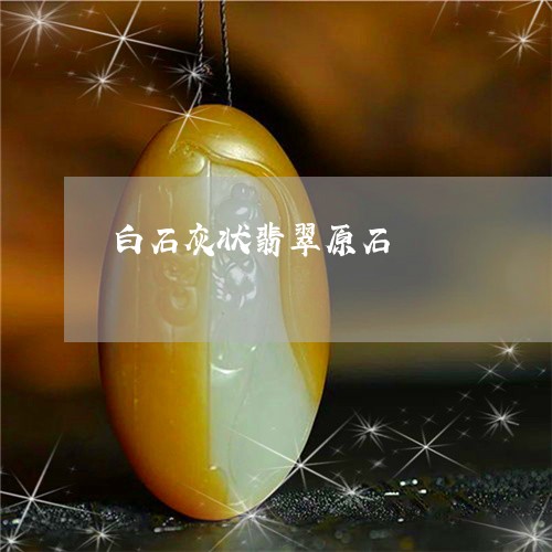 白石灰状翡翠原石/2023031654836 白石灰状翡翠原石/2023031654836