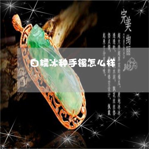 白糯冰种手镯怎么样/2023041369373