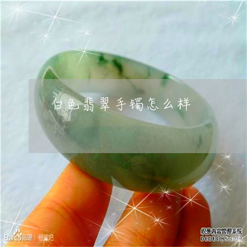 白色翡翠手镯怎么样/2023041304915 白色翡翠手镯怎么样/2023041304915