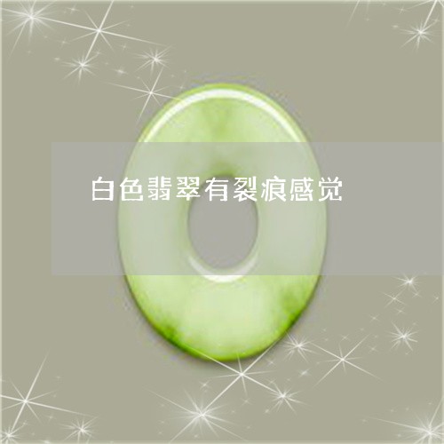 白色翡翠有裂痕感觉/2023041371506 白色翡翠有裂痕感觉/2023041371506