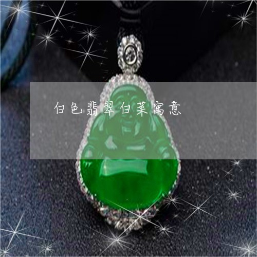 白色翡翠白菜寓意/2023031585948