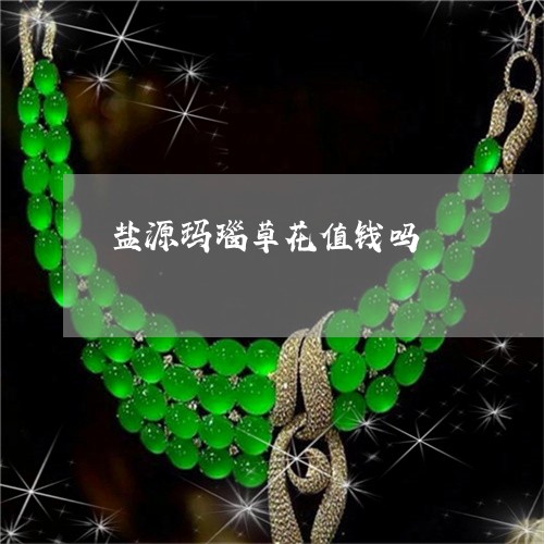 盐源玛瑙草花值钱吗/2023041392705