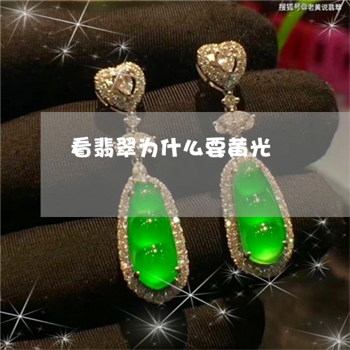 看翡翠为什么要黄光/2023041330604 看翡翠为什么要黄光/2023041330604