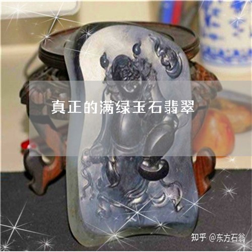 真正的满绿玉石翡翠/2023041307369