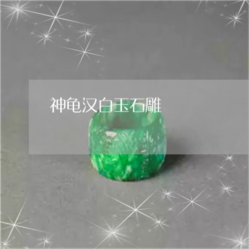 神龟汉白玉石雕/2023032939261 神龟汉白玉石雕/2023032939261