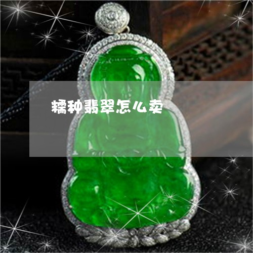 糯种翡翠怎么卖/2023032862703