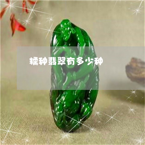 糯种翡翠有多少种/2023031564262 糯种翡翠有多少种/2023031564262