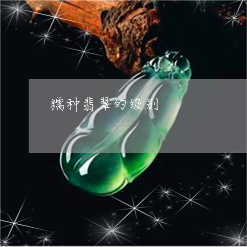 糯种翡翠的级别/2023032830371