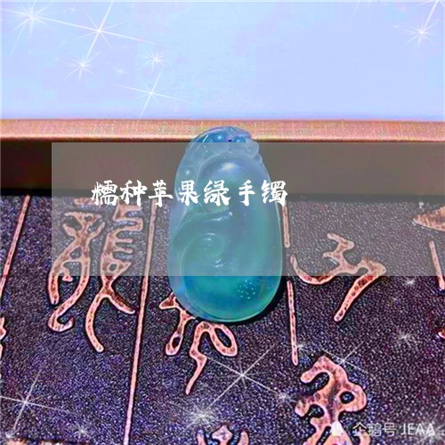 糯种苹果绿手镯/2023032927592 糯种苹果绿手镯/2023032927592