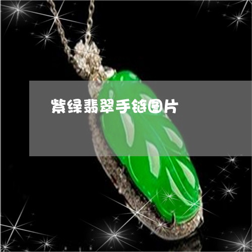紫绿翡翠手链图片/2023031566960 紫绿翡翠手链图片/2023031566960