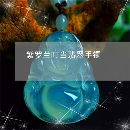 紫罗兰叮当翡翠手镯/2023041368290 紫罗兰叮当翡翠手镯/2023041368290