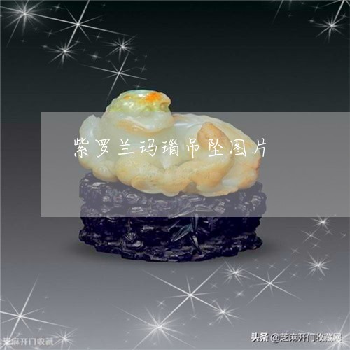 紫罗兰玛瑙吊坠图片/2023041332716