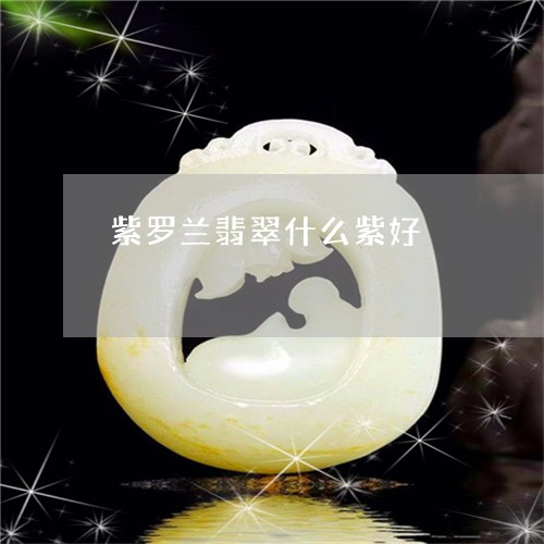 紫罗兰翡翠什么紫好/2023041340693 紫罗兰翡翠什么紫好/2023041340693