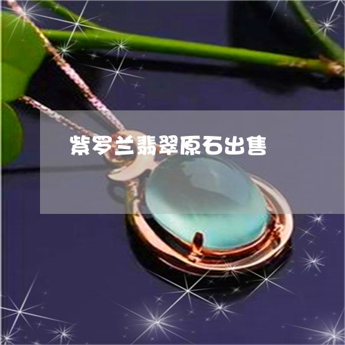 紫罗兰翡翠原石出售/2023041331794