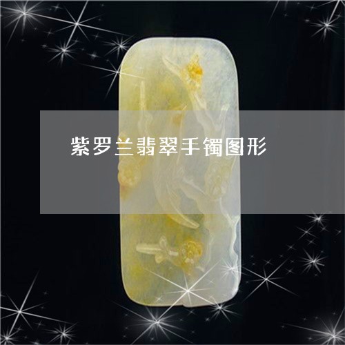 紫罗兰翡翠手镯图形/2023041309392 紫罗兰翡翠手镯图形/2023041309392