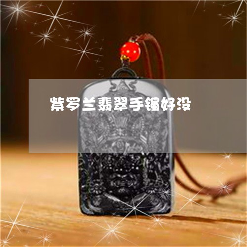 紫罗兰翡翠手镯好没/2023041342815 紫罗兰翡翠手镯好没/2023041342815
