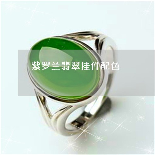 紫罗兰翡翠挂件配色/2023041305170 紫罗兰翡翠挂件配色/2023041305170