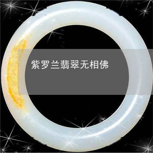 紫罗兰翡翠无相佛/2023031551615