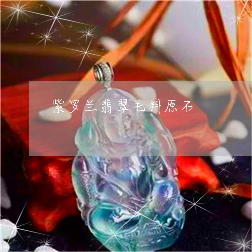 紫罗兰翡翠毛料原石/2023041381602 紫罗兰翡翠毛料原石/2023041381602