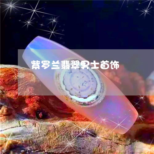 紫罗兰翡翠男士首饰/2023041360402