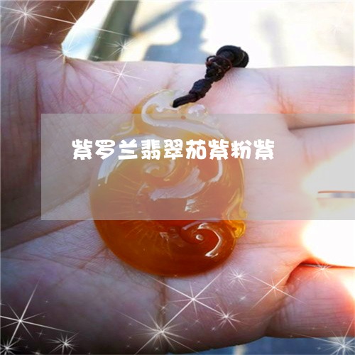 紫罗兰翡翠茄紫粉紫/2023041394158 紫罗兰翡翠茄紫粉紫/2023041394158