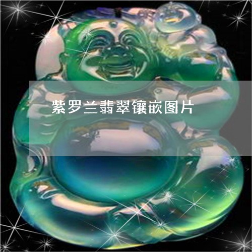 紫罗兰翡翠镶嵌图片/2023041305360 紫罗兰翡翠镶嵌图片/2023041305360