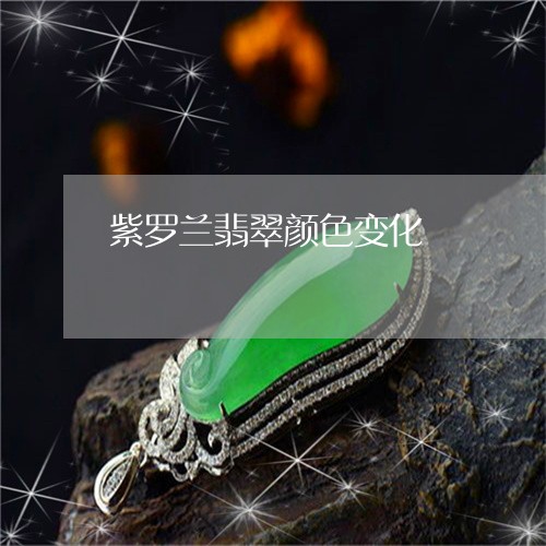 紫罗兰翡翠颜色变化/2023041312614 紫罗兰翡翠颜色变化/2023041312614