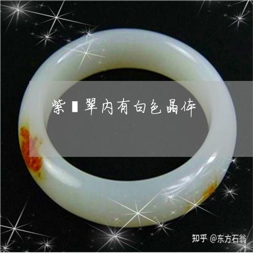紫翡翠内有白色晶体/2023041341504