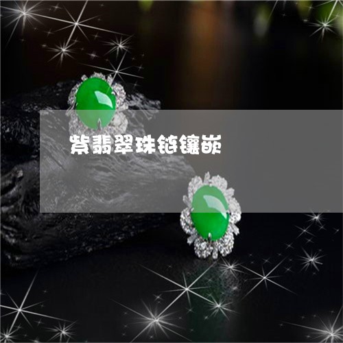 紫翡翠珠链镶嵌/2023032861381 紫翡翠珠链镶嵌/2023032861381