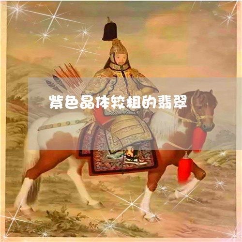 紫色晶体较粗的翡翠/2023041227259 紫色晶体较粗的翡翠/2023041227259