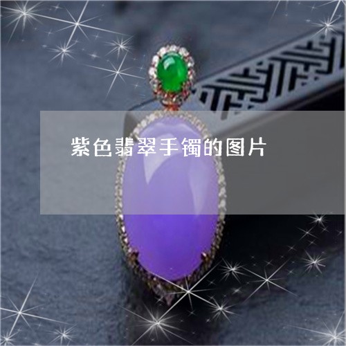 紫色翡翠手镯的图片/2023041223838