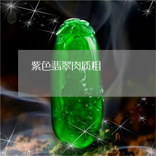 紫色翡翠肉质粗/2023032893834 紫色翡翠肉质粗/2023032893834