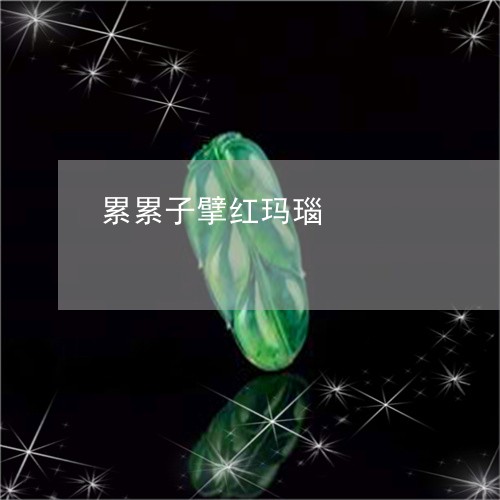 累累子擘红玛瑙/2023032927259