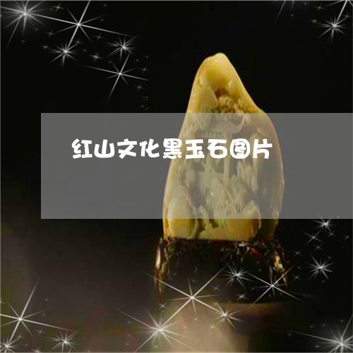 红山文化黑玉石图片/2023041392036