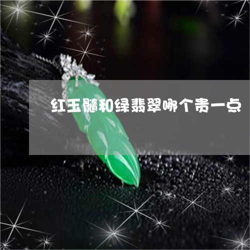 红玉髓和绿翡翠哪个贵一点/2023071106169